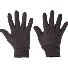 Rękawice-dzianinowe-bawełniane-szyte-z-elementów - FINCH
