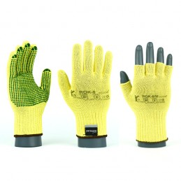 Rękawice-ochronne-kevlarowe-termoodporne-przeciwprzecięciowe-nakropione-PVC - JS-GLOVES-ROKV